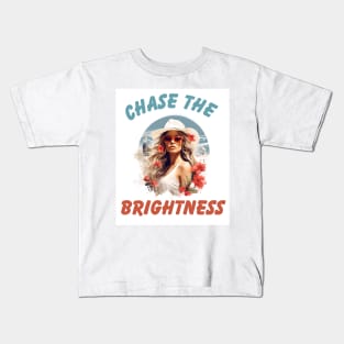 Chase the Brightness Kids T-Shirt